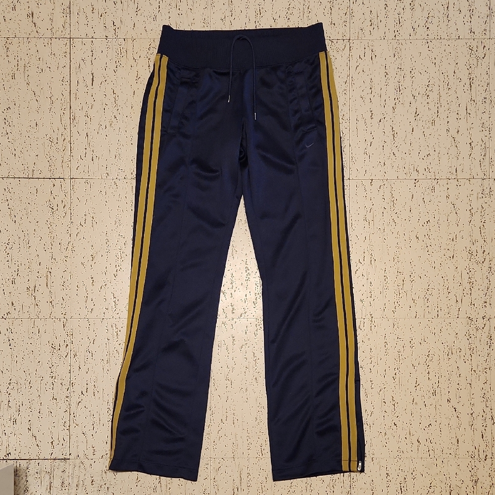 Nike Swoosh Embroidered Side Stripe The Athletic Dept Track Pants Vintage Y2K